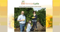 Desktop Screenshot of naranjaslydia.com